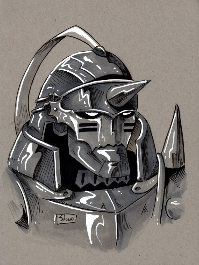 Inktober Al Elric